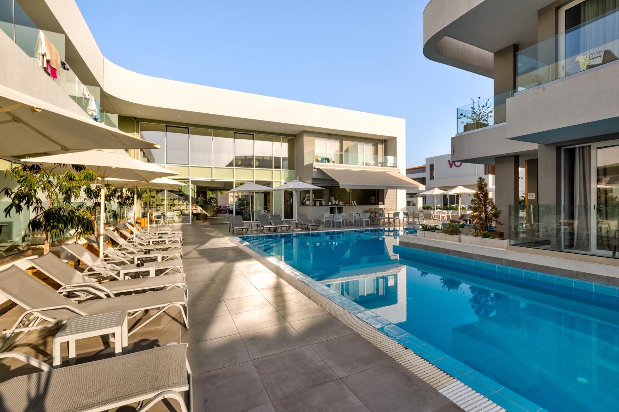 White Olive Premium Laganas Hotel Ngoại thất bức ảnh
