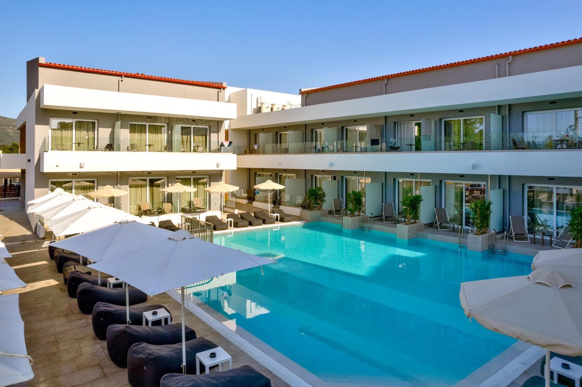 White Olive Premium Laganas Hotel Ngoại thất bức ảnh