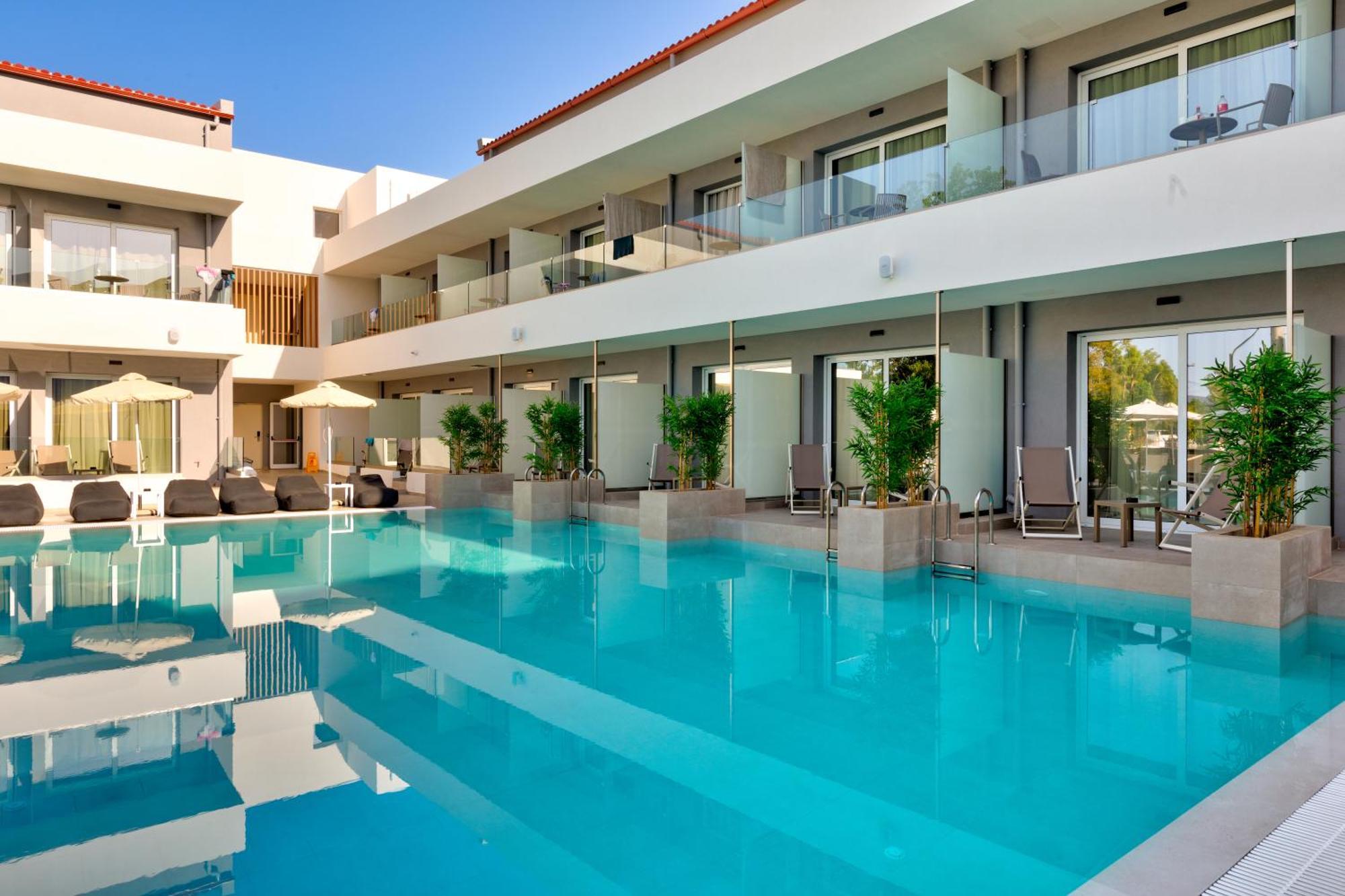 White Olive Premium Laganas Hotel Ngoại thất bức ảnh