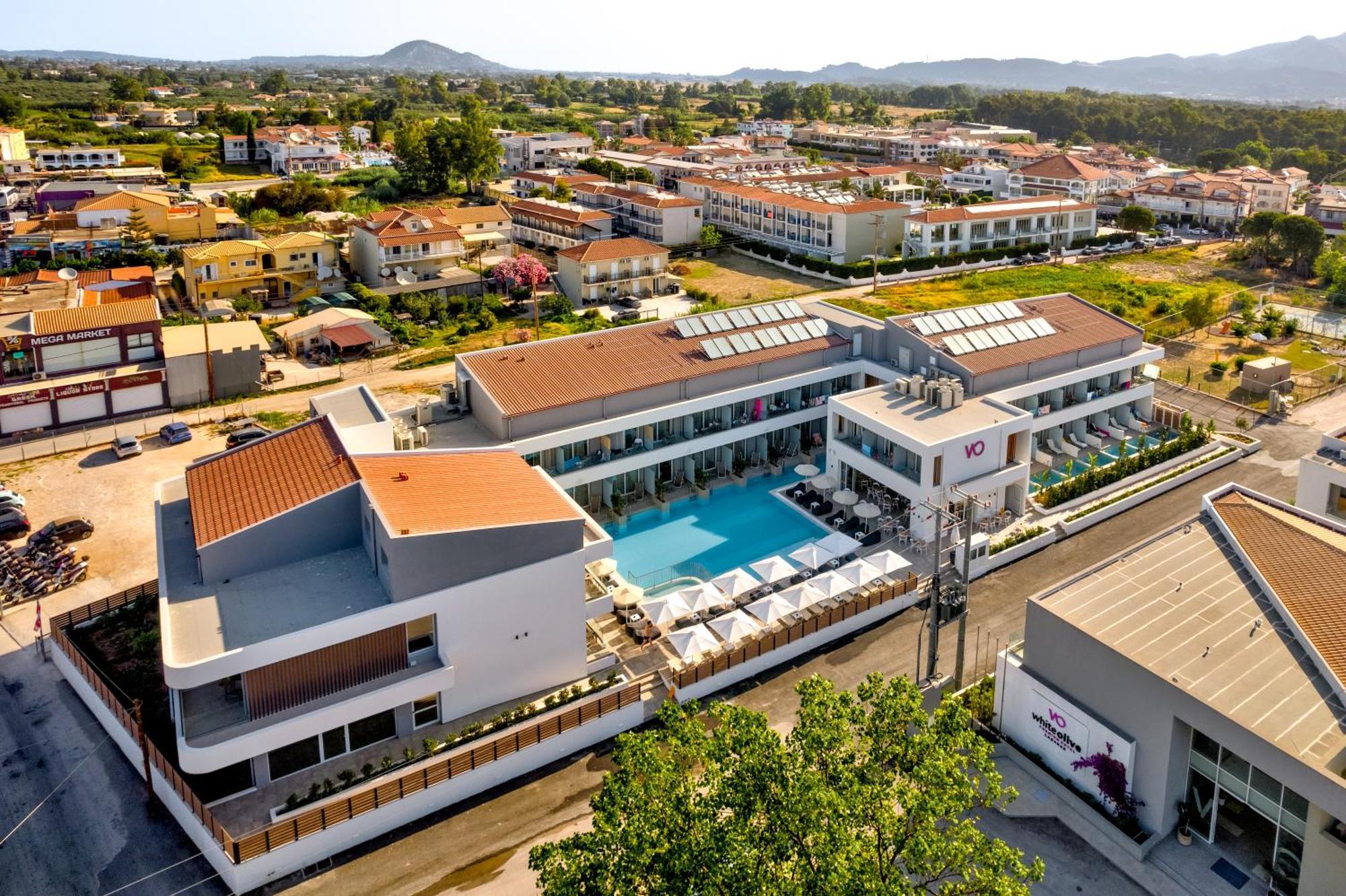 White Olive Premium Laganas Hotel Ngoại thất bức ảnh